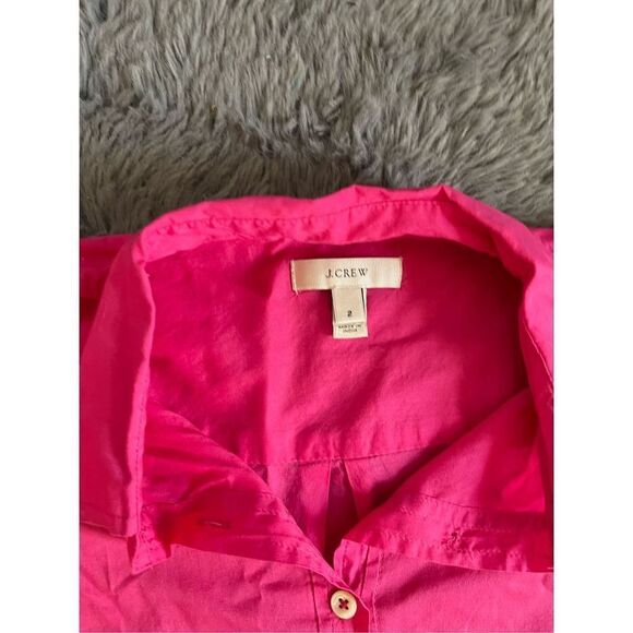 J crew womens Henley button up long sleeve blouse size 2‎ - Picture 5 of 5